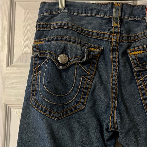True Religion Ricky Super T men’s Denim Bootcut Jeans - Picture 6 of 8